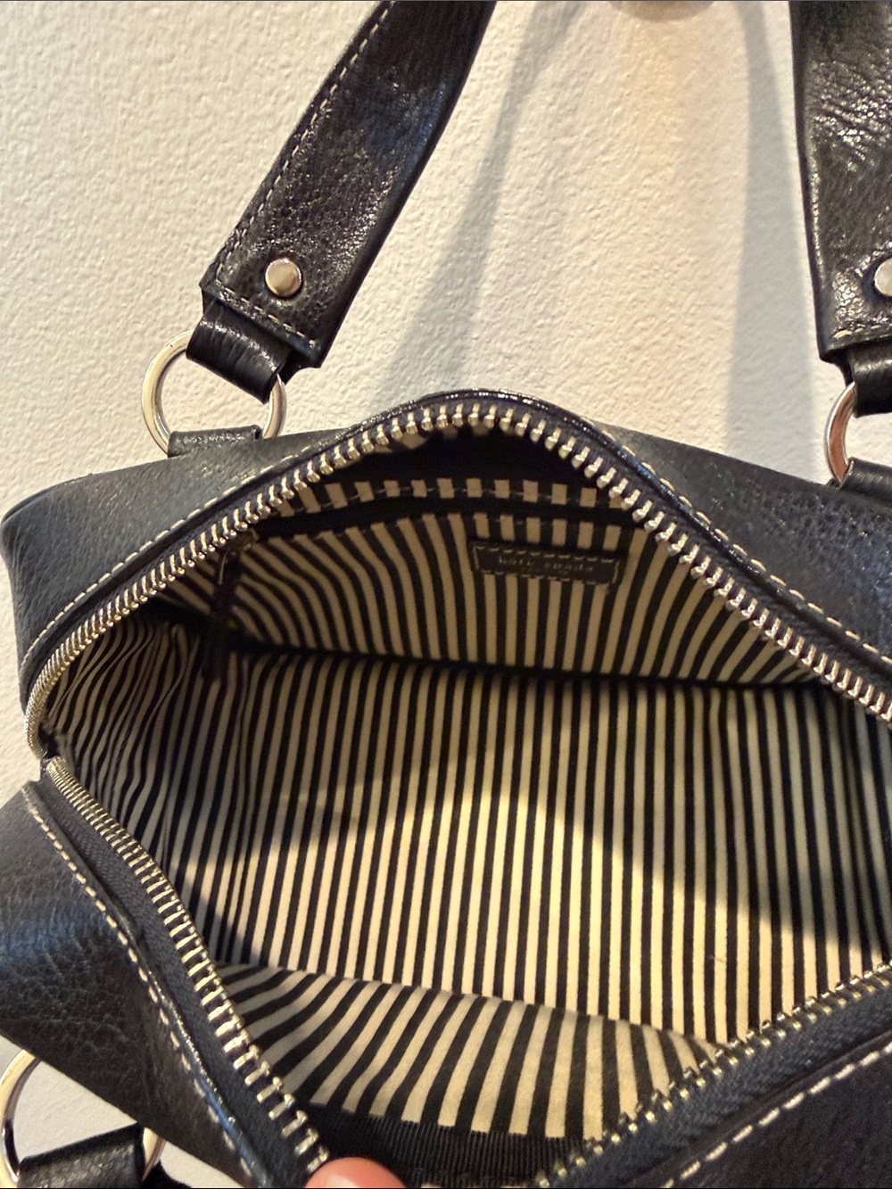 Kate Spade NY Leather Double Handle Handbag - Picture 6 of 7